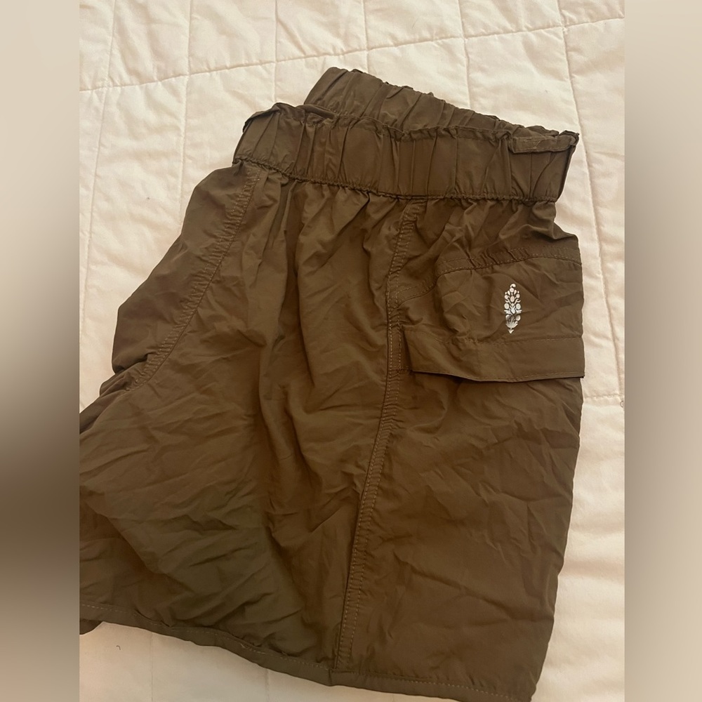 Free People In the Wild Shorts, color Tea leaves, size medium